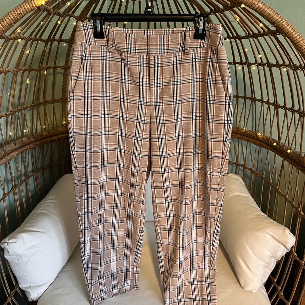 Women’s Plaid Pants A New Day Brand Size 8
